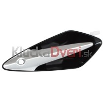 Kľučka dverí vonkajšia predná ľavá Honda Civic VIII H/B UFO, strieborná
