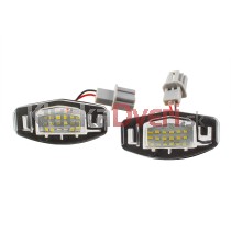 LED Osvetlenie ŠPZ Honda Civic VII Sedan + Hatchback