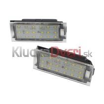 LED Osvetlenie ŠPZ Renault Clio III