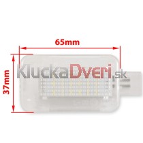 LED Osvetlenie interiéru, batožinového priestoru Honda Accord VII