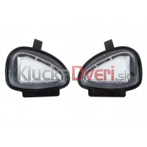 LED svetlo, podsvietenie spätného zrkadla, ľavé a pravé, VW Golf VI