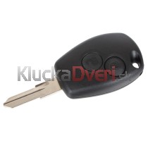 Obal kľúča, holokľúč pre Renault Master III, dvojtlačítkový, ostrý hrot