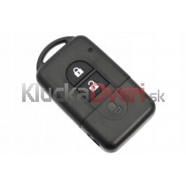 Obal kľúča, holokľúč pre Nissan Pathfinder R51, dvojtlačítkový