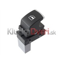 Ovládanie vypínač sťahovania okien Seat Ibiza 5ND959855, chróm