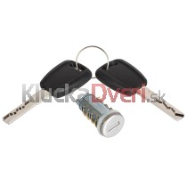 Vložka zámku predných dverí Fiat Panda, ľavá = pravá