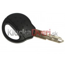 Obal kľúča, holokľúč pre Peugeot 206, čierny