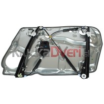 Mechanizmus sťahovania okien Škoda Superb I 01-08, predný, ľavý, s plechom