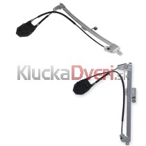 Mechanizmus sťahovania okien BMW E39 rad 5, 96-99, zadný, ľavý bez motorčeka