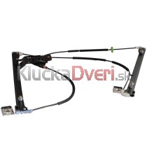 Mechanizmus sťahovania okien, predný, pravý VW Polo, 6N3837462