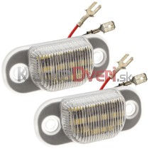 LED Osvetlenie ŠPZ 2 ks Audi 80 443943021A