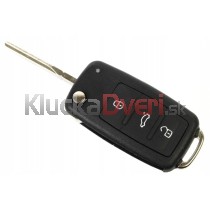 Obal kľúča, holokľúč pre Škoda Superb II, 3 tlačítkový