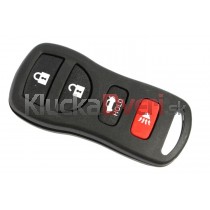 Obal kľúča, holokľúč pre Nissan Pathfinder, štvortlačítkový
