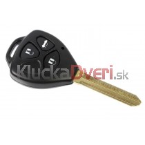 Obal kľúča, holokľúč pre Toyota Celica, 3-tlačítkový