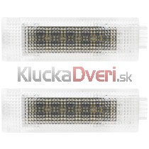 LED Osvetlenie ŠPZ 2 ks sada Fiat 500L 51878127