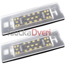 LED Osvetlenie ŠPZ 2 ks sada Fiat Panda od 2003