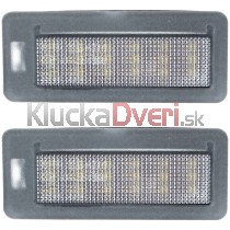 LED Osvetlenie ŠPZ 2 ks sada Fiat Doblo II 10-22