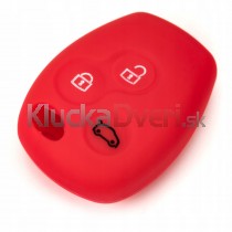 Silikonový obal, púzdro kľúča, farba červená Dacia Dokker
