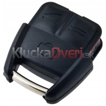 Obal kľúča, holokľúč pre Opel Vectra C, trojtlačítkový, čierny