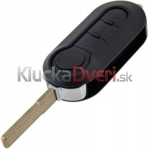 Obal kľúča, holokľúč pre Fiat 500L, 3-tlačítkový, s elektronikou