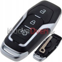 Obal kľúča, holokľúč pre Ford S-MAX, Mondeo, Galaxy, trojtlačítkový