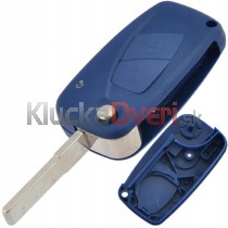 Obal kľúča, holokľúč pre Fiat, dvojtlačítkový 