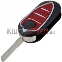 Obal kľúča, holokľúč pre Alfa Romeo Mito, trojtlačítkový s elektronikou 08-16