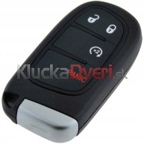 Obal kľúča, holokľúč pre Dodge Journey, štvortlačítkový s elektronikou
