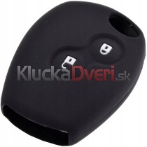 Silikonový obal, púzdro kľúča, čierny pre Dacia Duster, Dokker, Lodgy, Logan, Sandero