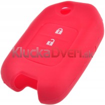 Silikonový obal, púzdro kľúča, červený Honda Civic, CR-V, Accord