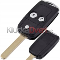 Obal kľúča, holokľúč pre Honda Civic, CR-V, Jazz 2-tlačidla