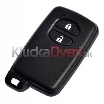 Obal kľúča, holokľúč pre Toyota Prius, dvojtlačítkový s elektronikou 09-14