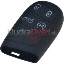 Silikonový obal, púzdro kľúča, čierny Dodge 