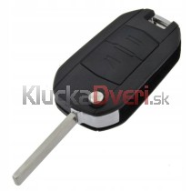 Obal kľúča, holokľúč pre Opel Corsa, Combo, Meriva dvojtlačítkový