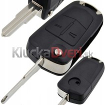 Obal kľúča, holokľúč Opel Antara, dvojtlačítkový