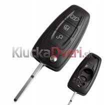 Obal kľúča, holokľúč pre Ford Tourneo Custom, 3-tlačidla
