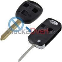 Obal kľúča, holokľúč trojtlačítkový Toyota