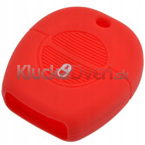 Silikonový obal, puzdro kľúča pre Nissan červený