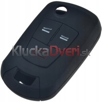 Silikonový obal, púzdro kľúča, čierny Opel Astra Corsa D Vectra C FL Zafira B