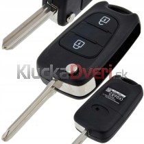 Obal kľúča, holokľúč pre Kia Ceed Picanto Soul I Sportage Venga od 2007 trojtlačítkový