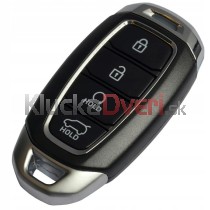 Obal kľúča, holokľúč pre Hyundai Santa Fe, štvortlačítkový s elektronikou od 2018