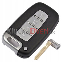 Obal kľúča, holokľúč pre Hyundai, štvortlačítkový Hrot: HYN14R