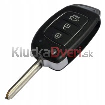 Obal kľúča, holokľúč pre Hyundai Elantra, trojtlačítkový s elektronikou 17-18