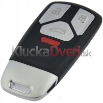 Obal kľúča, holokľúč pre Audi, 4-tlačítkový
