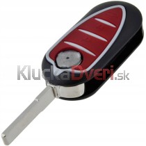 Obal kľúča, holokľúč pre Alfa Romeo Giulietta, trojtlačítkový s elektronikou 10-16