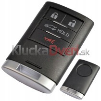 Obal kľúča, holokľúč pre Cadillac STS XLR ESCALADE 4-tlačítkový