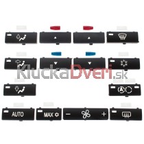 Krytky tlačidliel klimatizácie BMW rad 5 E39 95-04