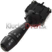 Vypínač, prepínač, ovládanie svetiel, smeroviek, zadných hmloviek + klaksón Dacia Sandero 255400337R
