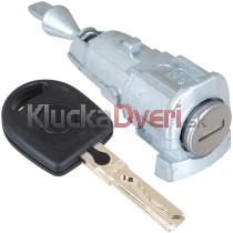 Vložka zámku, predné ľavé dvere, 1x kľúč VW Golf V 1K5837167