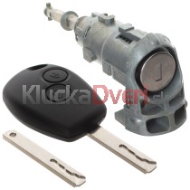Vložka zámku, predné ľavé dvere Opel Movano B 7701209833