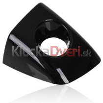 Záslepka vonkajšej kľučky dverí, čierna s otvorom ľavá Audi A7 11-18